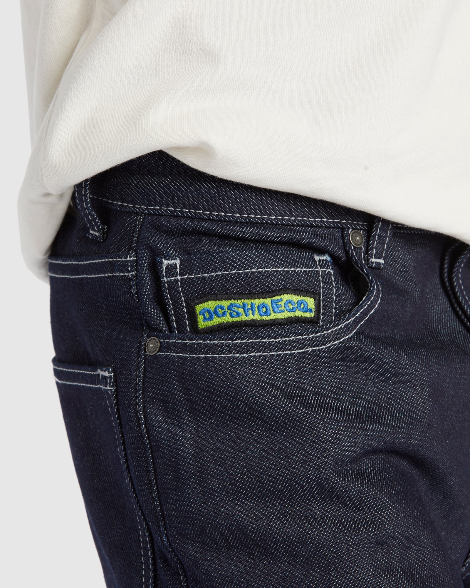 Boy's Worker Baggy Denim Rri Pants