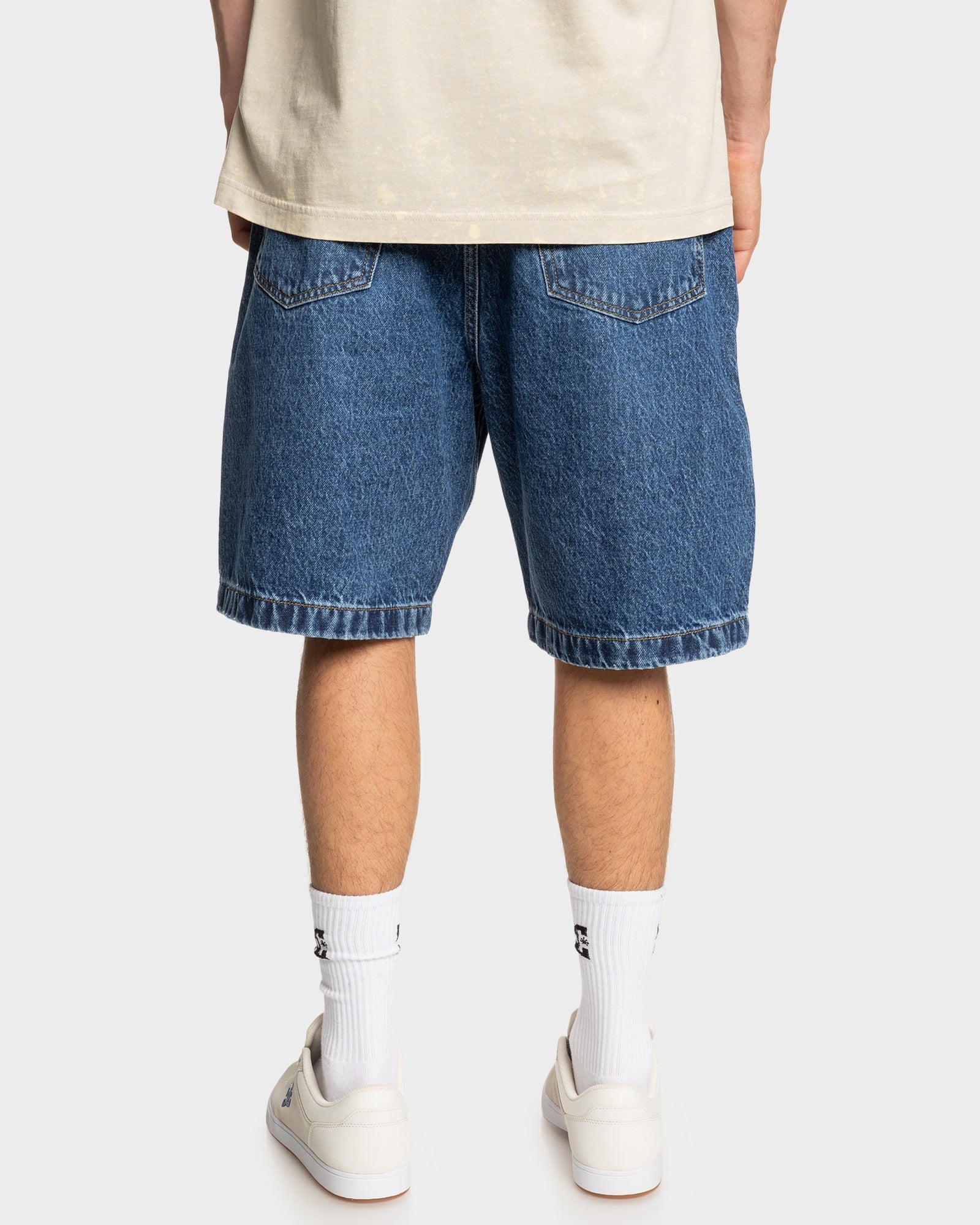 Mens Worker Baggy 19.5" Denim Shorts