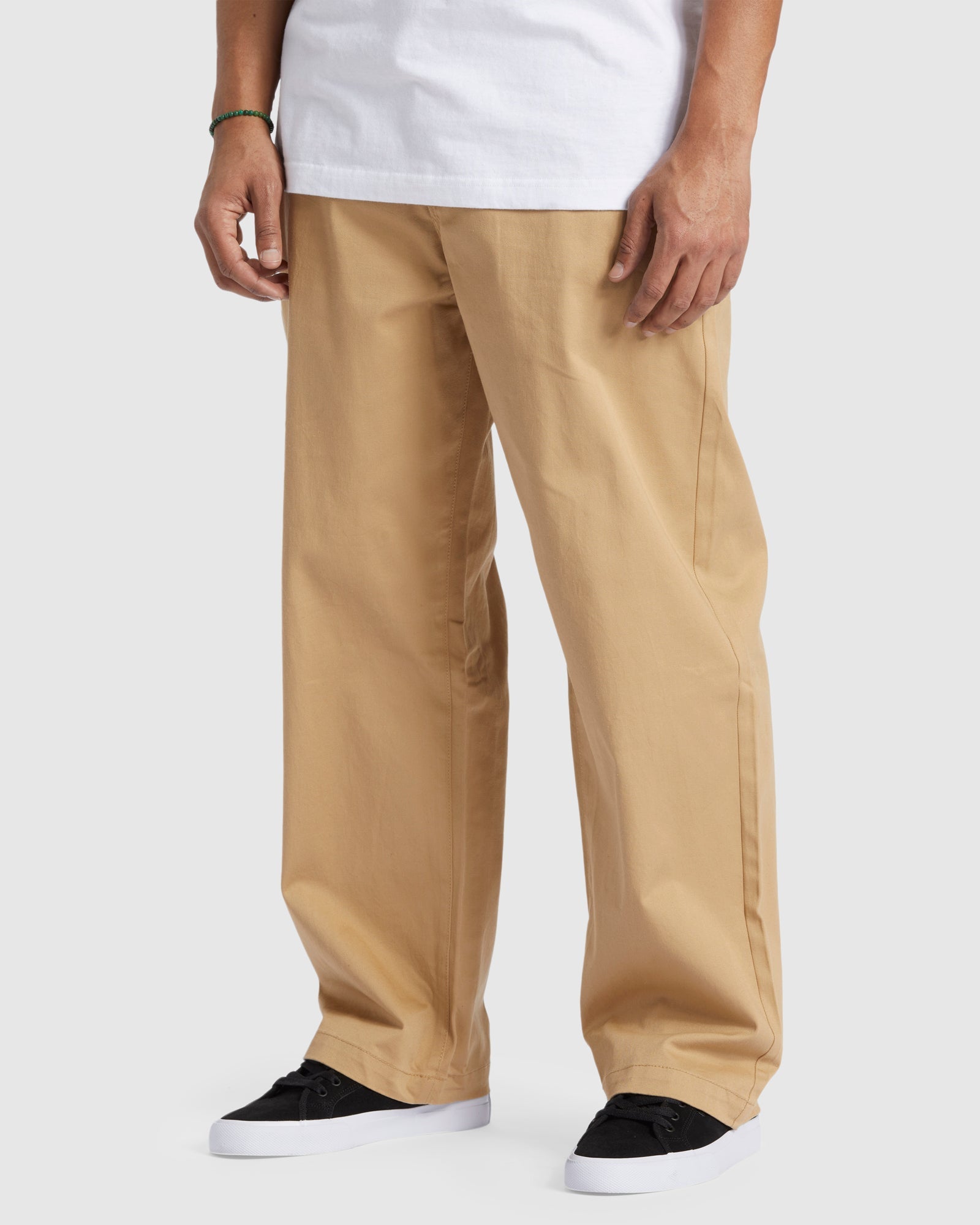 Mens Worker Baggy Chino Pants