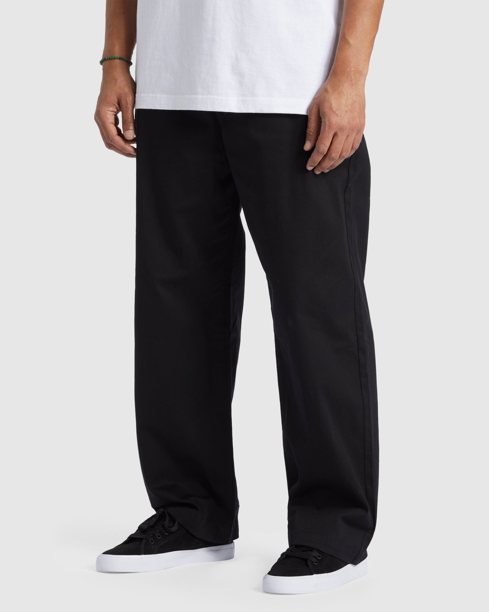 Mens Worker Baggy Chino Pants