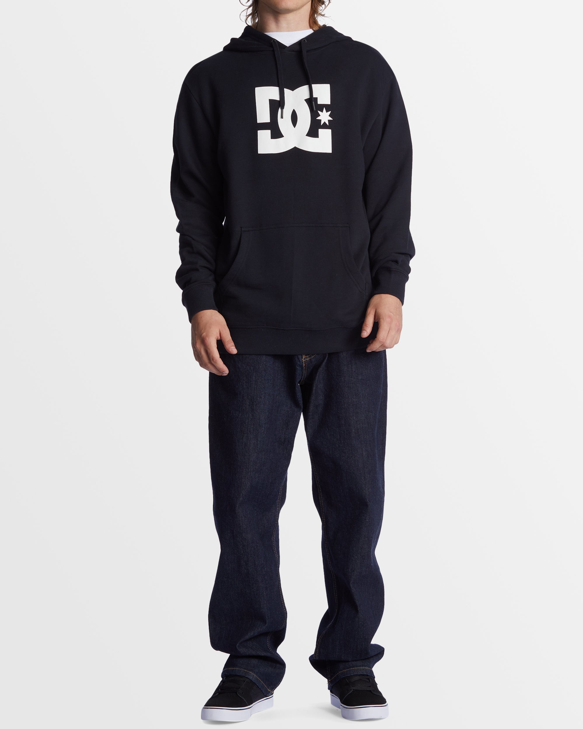 Mens DC Star Pullover Hoodie