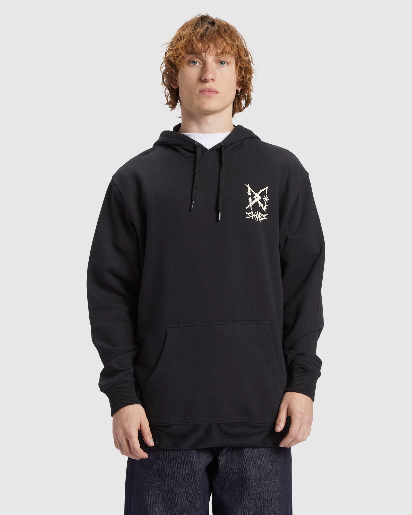 Mens Rocker Pullover Hoodie