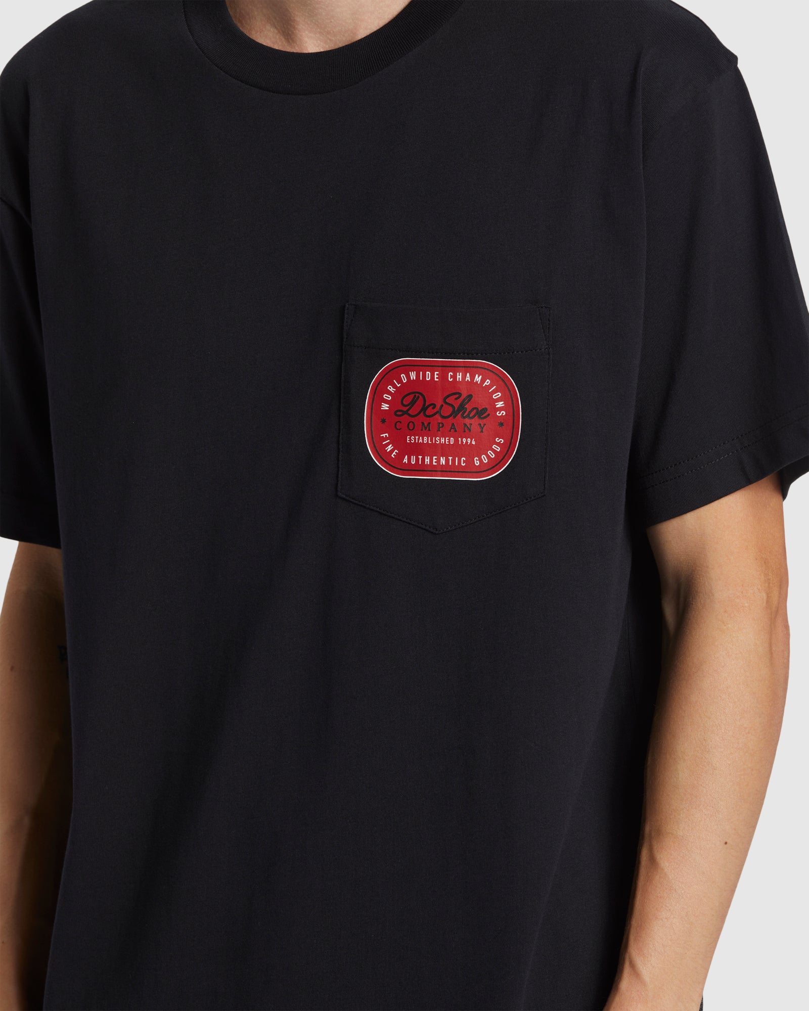 Mens Label It Pocket Heritage Short Sleeve T-Shirt