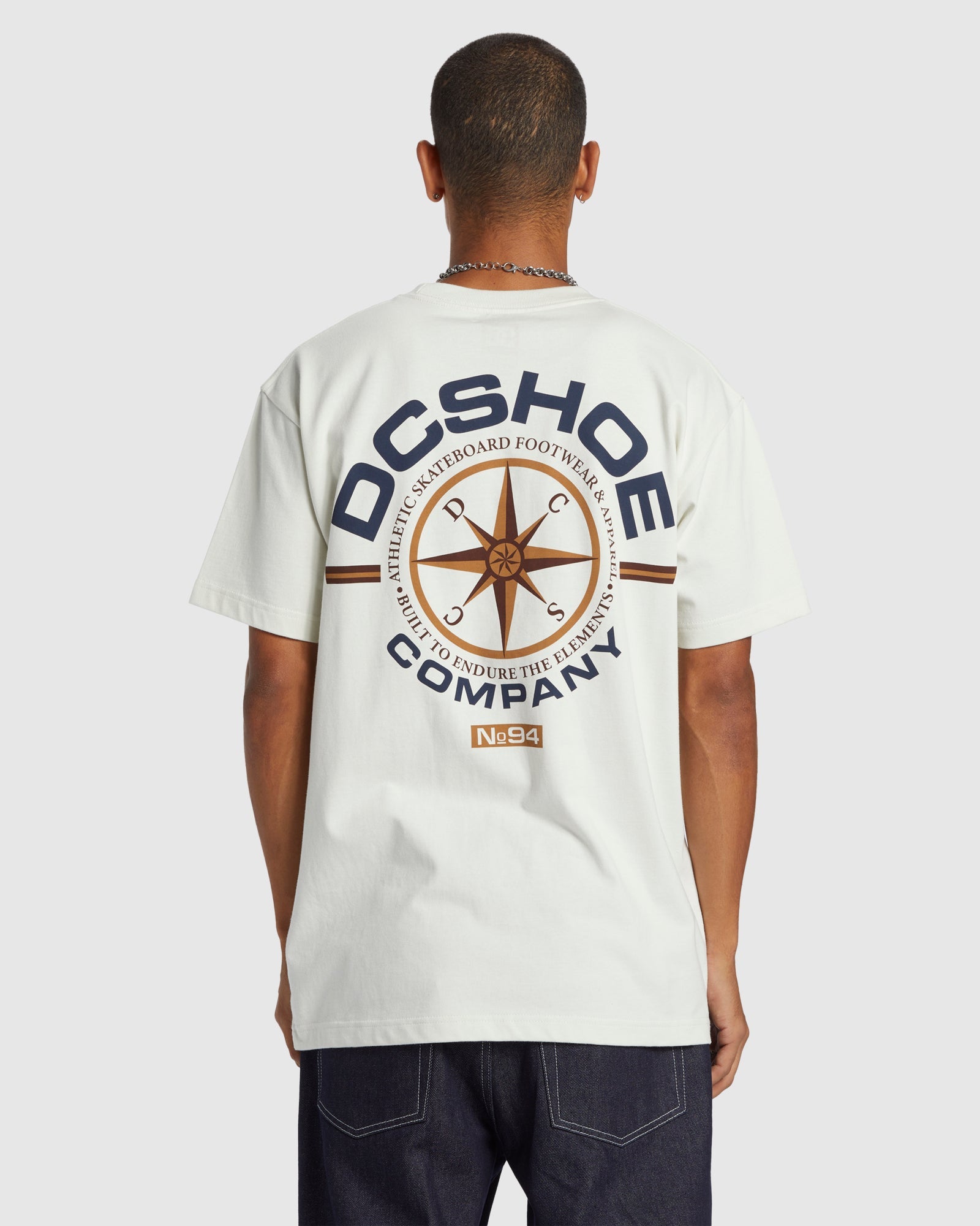 Mens No 94 Worker Compass Heritage Short Sleeve T-Shirt