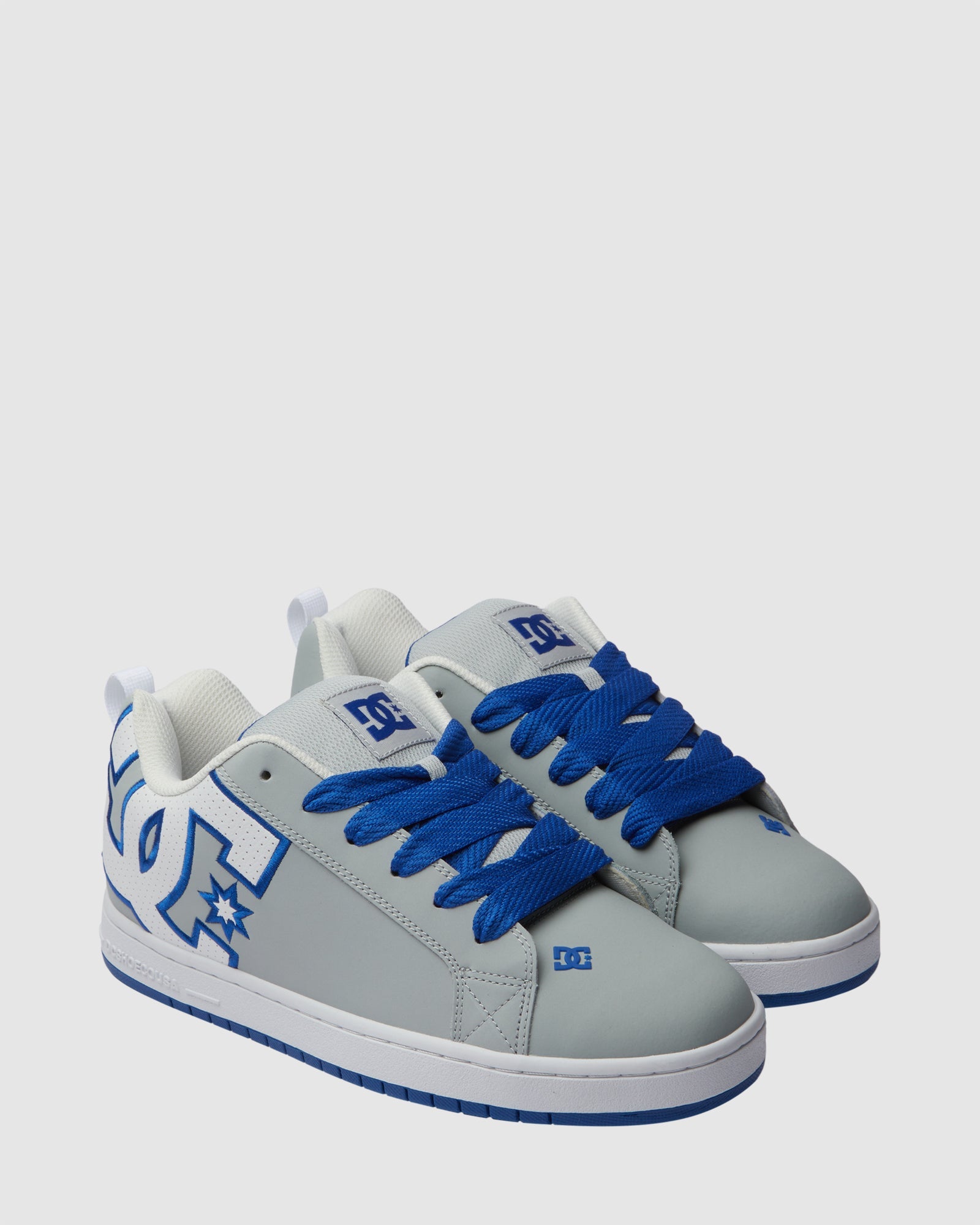 Mens Court Graffik Shoes GREY/BLUE/WHITE - Main Image