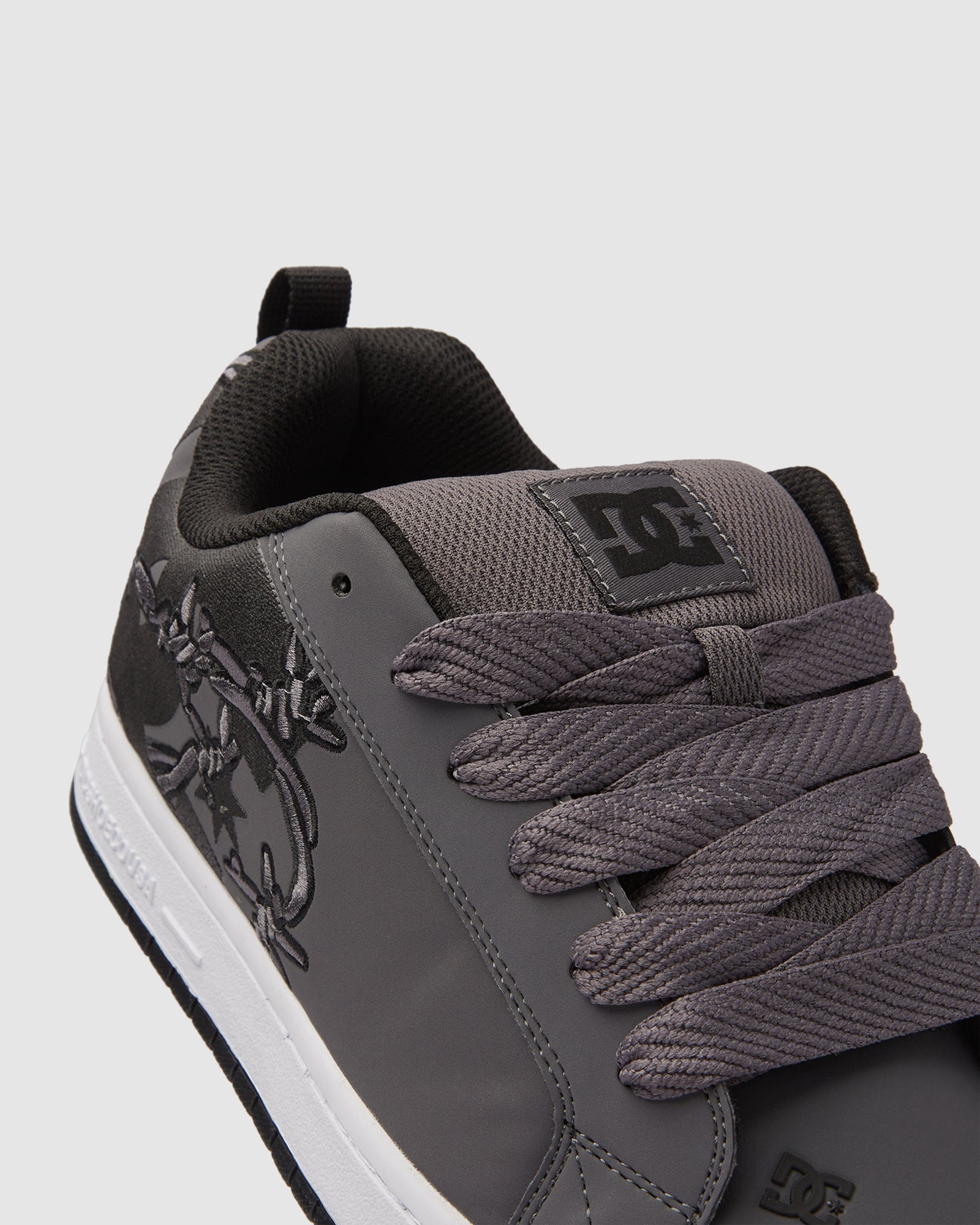 Mens Court Graffik SE Shoes GREY/BLACK/GREY - Main Image