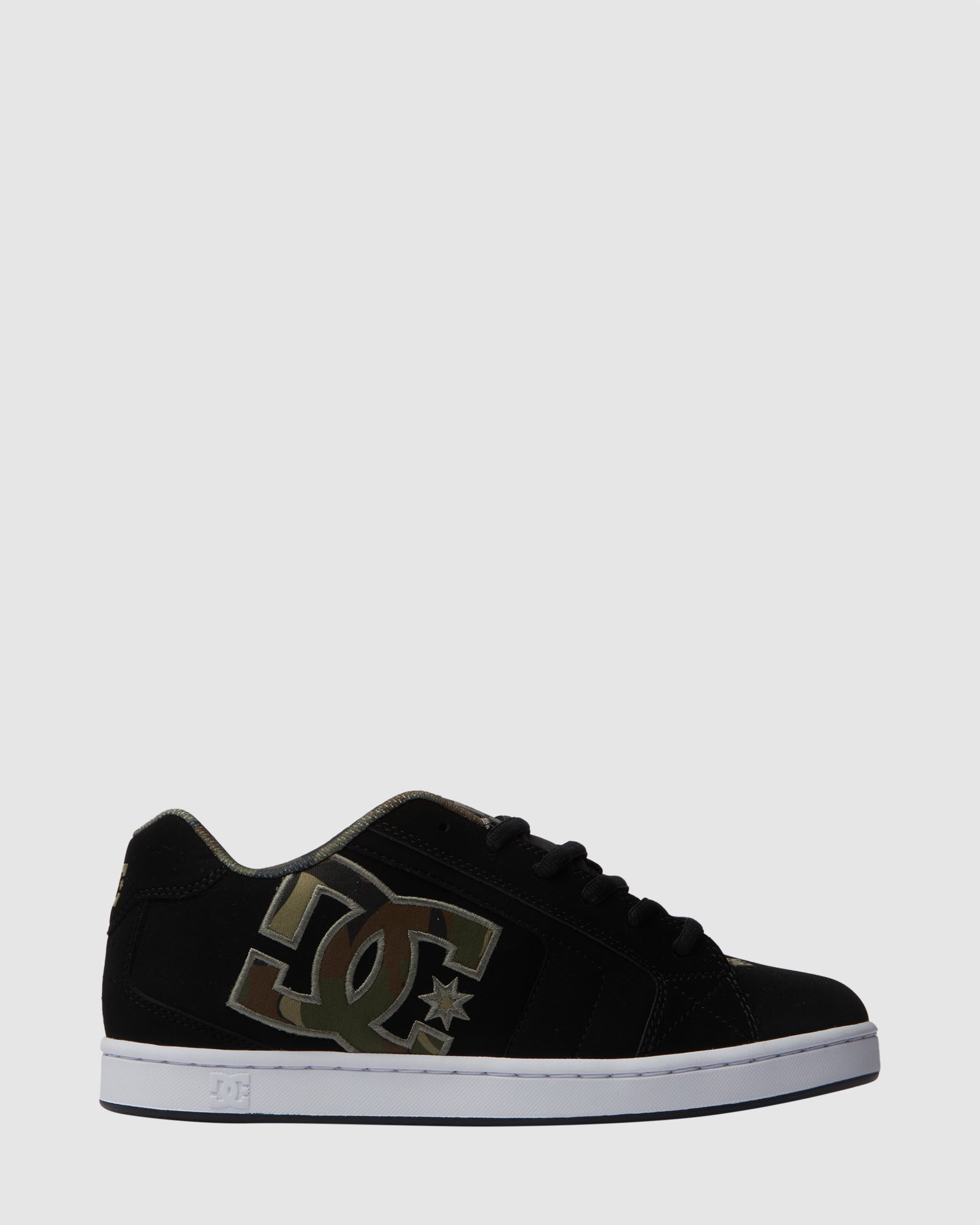 Mens Net Shoes - BLACK/GREEN/BLACK / 7 | DC Shoes