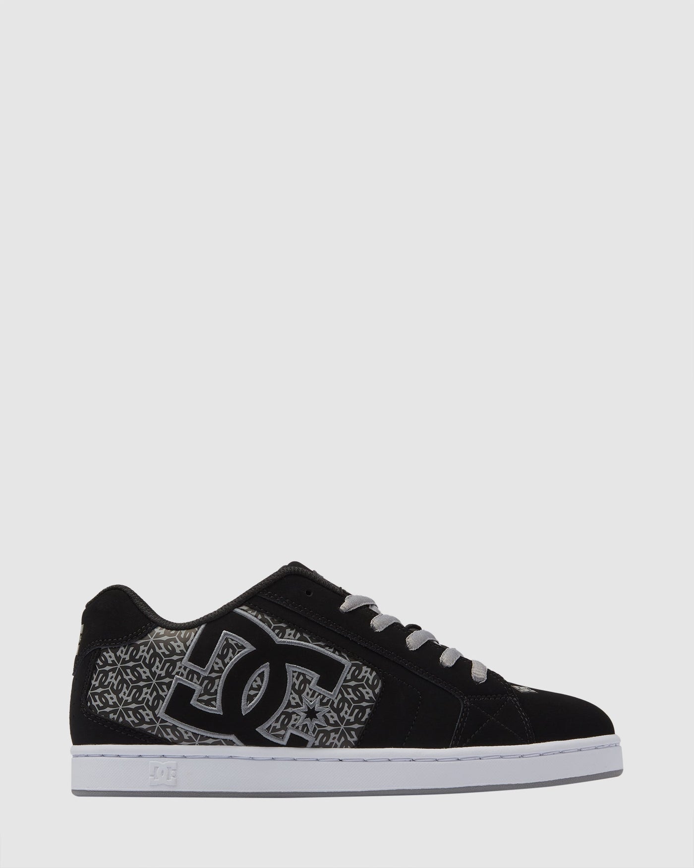 Mens Net Shoes - BLACK/GREY/WHITE / 6 | DC Shoes