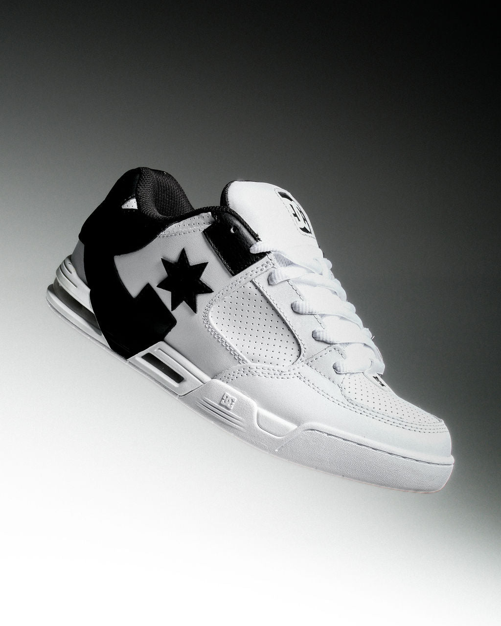 Mens DC Command Skate Shoes WHITEBLACK DC Shoes