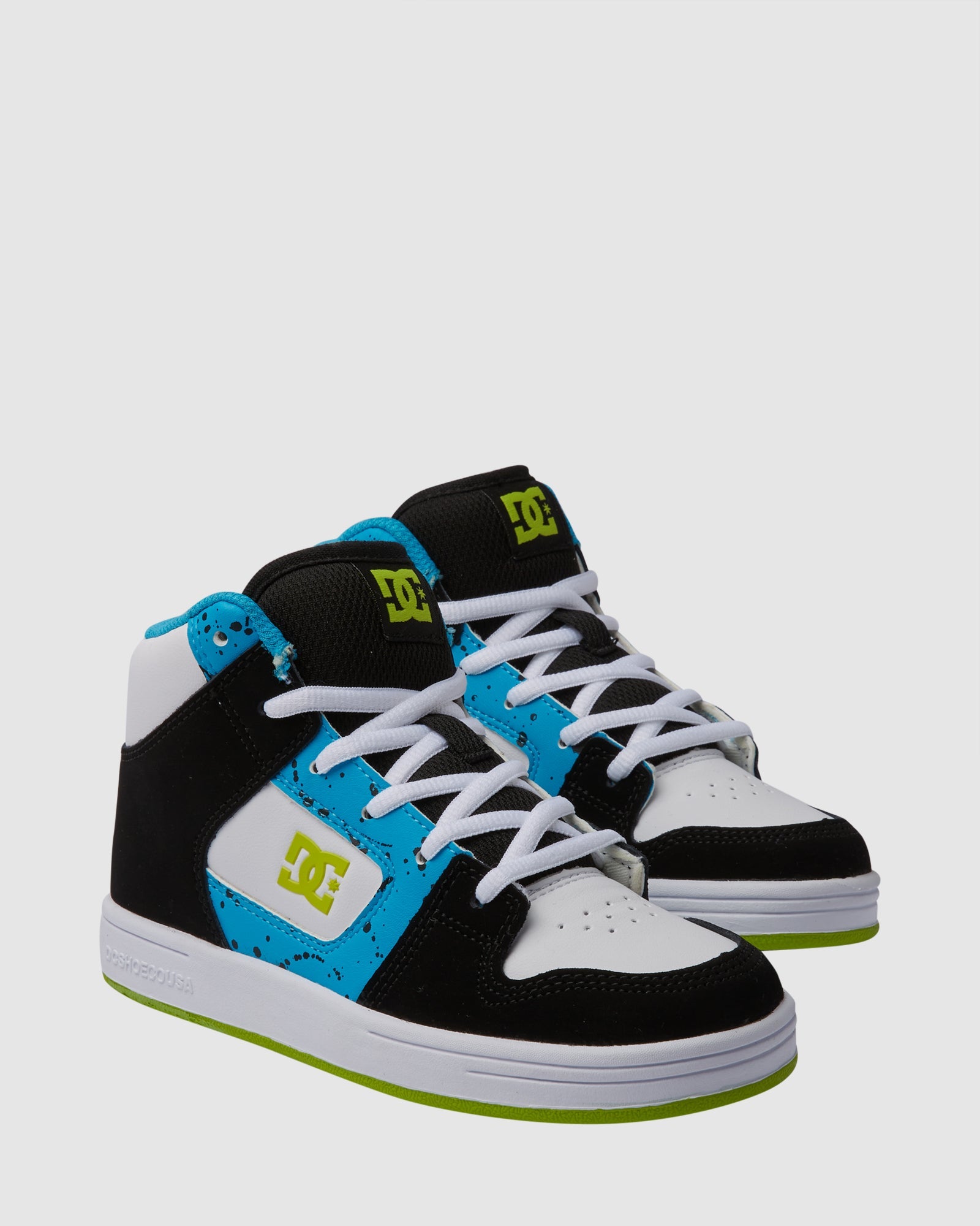 Manteca Dc Skate Rainbow Dc Shoes Kids Manteca V High Skate Shoes