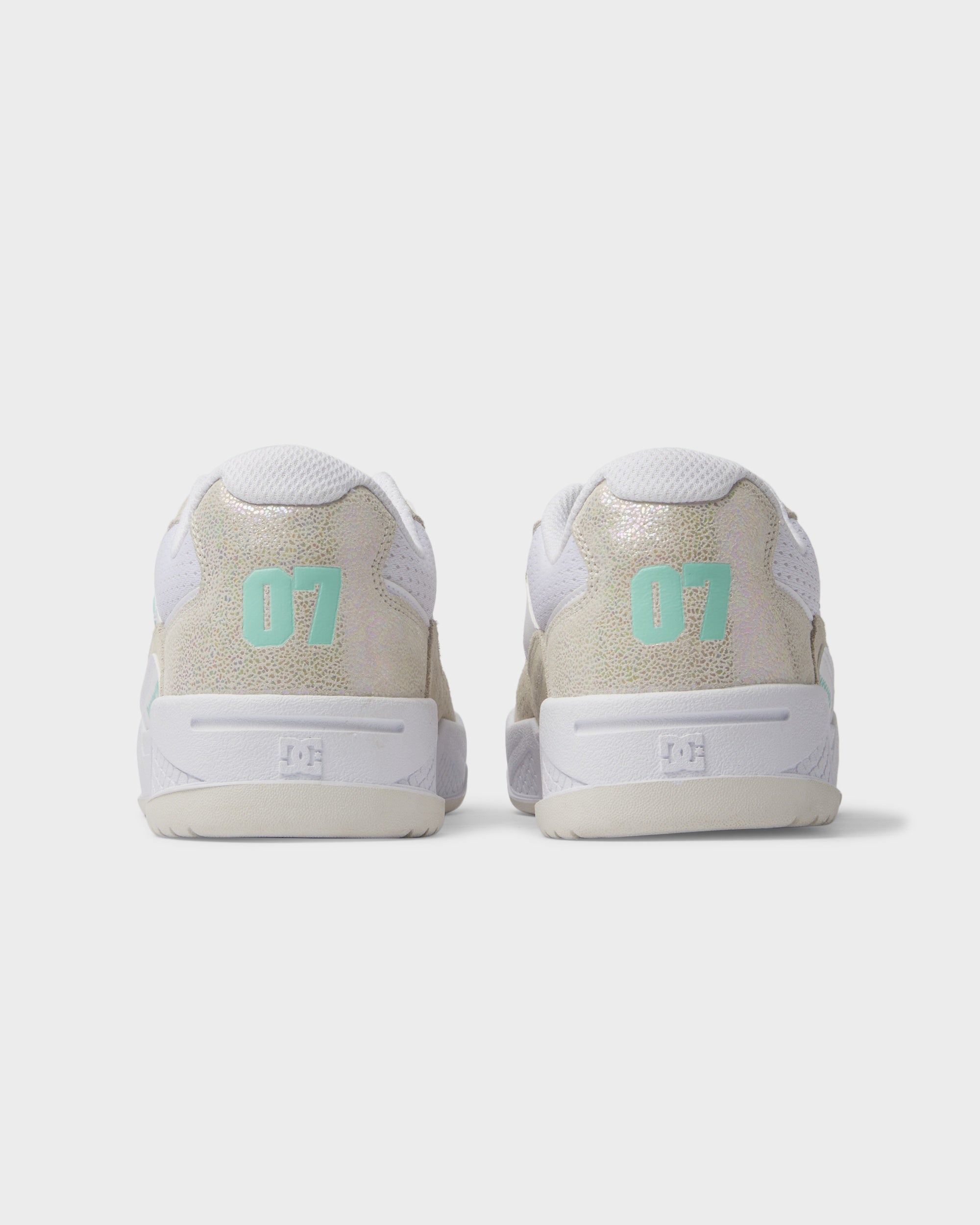 Womens Construct Shoes WHITE WHITE MONOGRAM 5