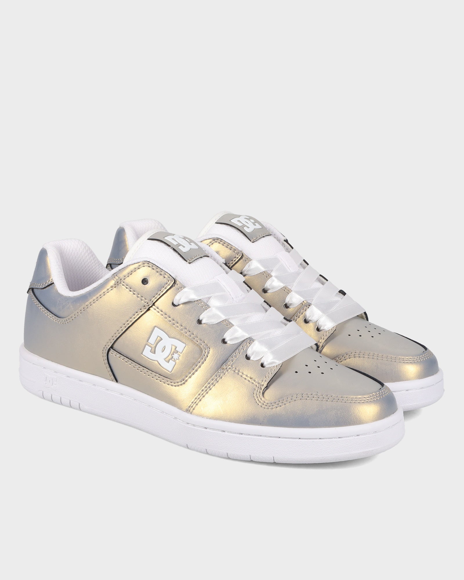 Womens Manteca LX Skate Shoes LIGHT GOLD DC Shoes
