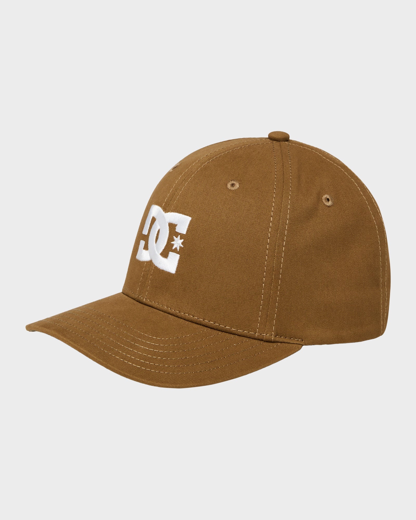 Mens DC Cap Star Flexfit Cap TOFFEE S/M DC Shoes