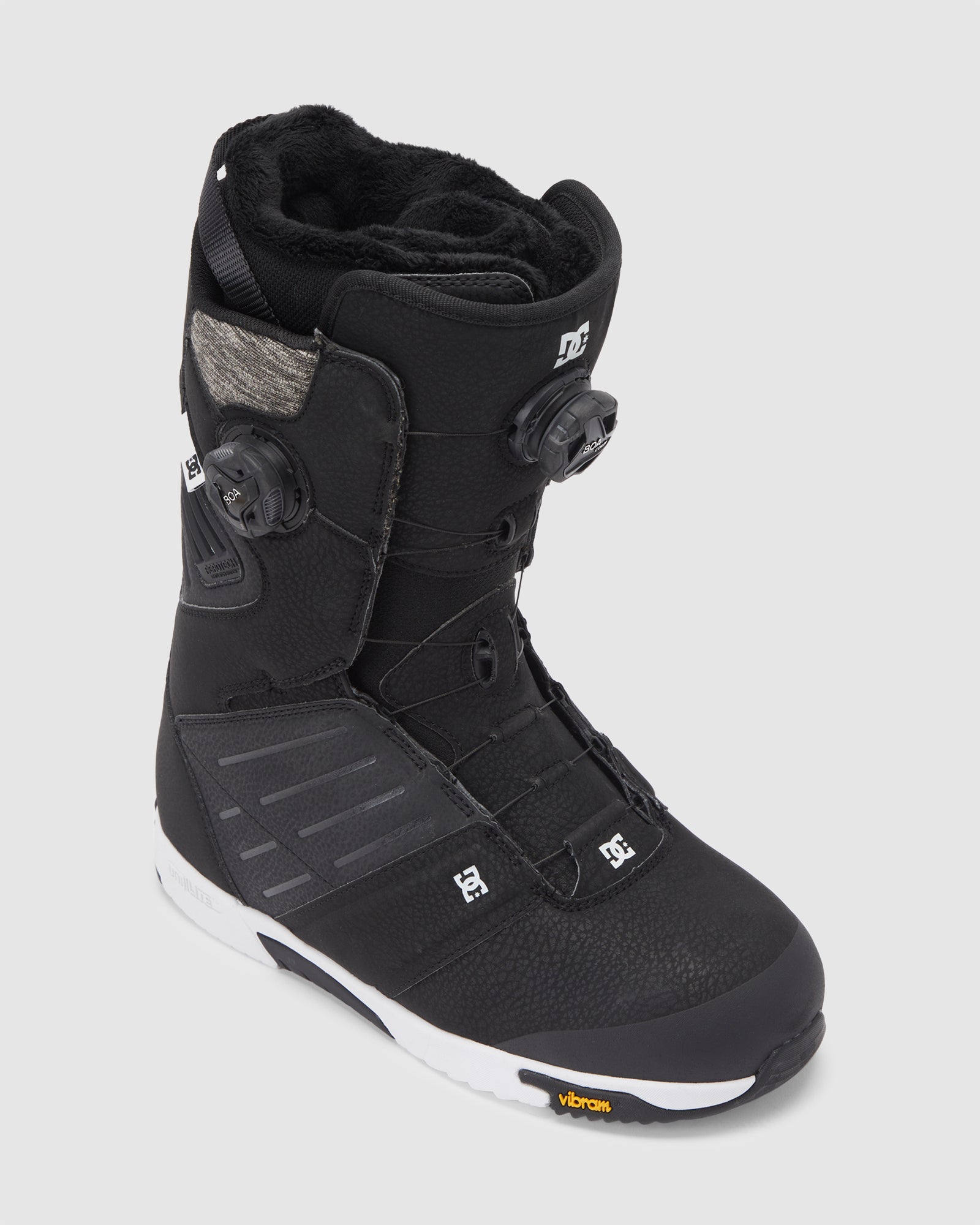 Mens Judge BOA Snowboard Boots BLACK/WHITE DC Shoes