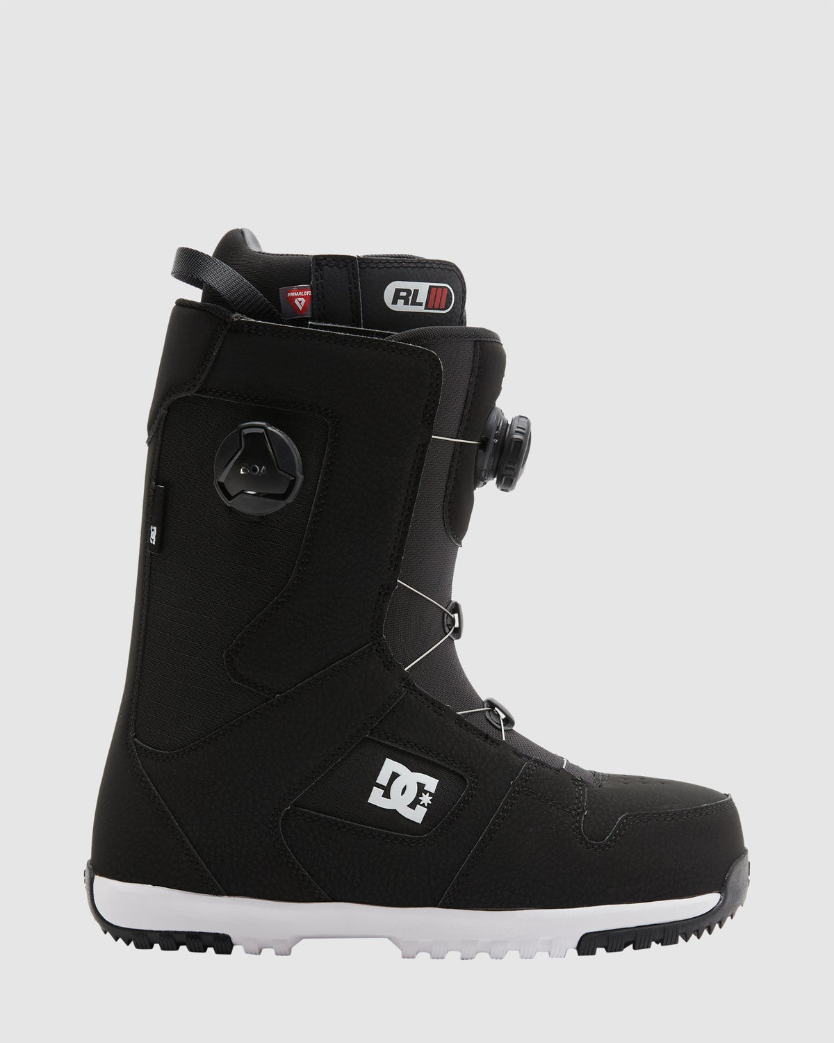 Mens Phase BOA Pro Snowboard Boots - BLACK/BLACK/WHITE / 7 | DC Shoes