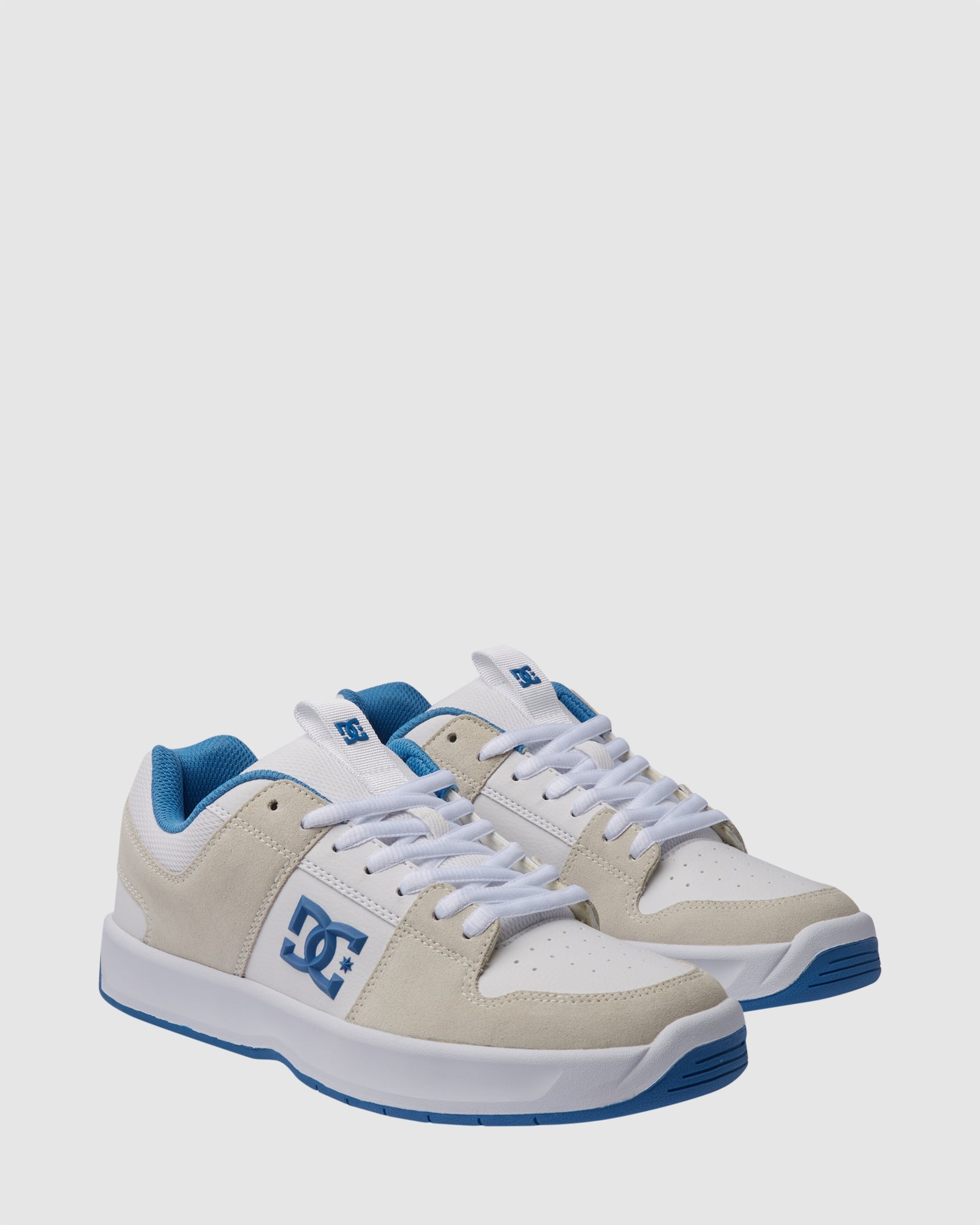 Mens Lynx Zero Shoes WHITE/WHITE/BLUE DC Shoes
