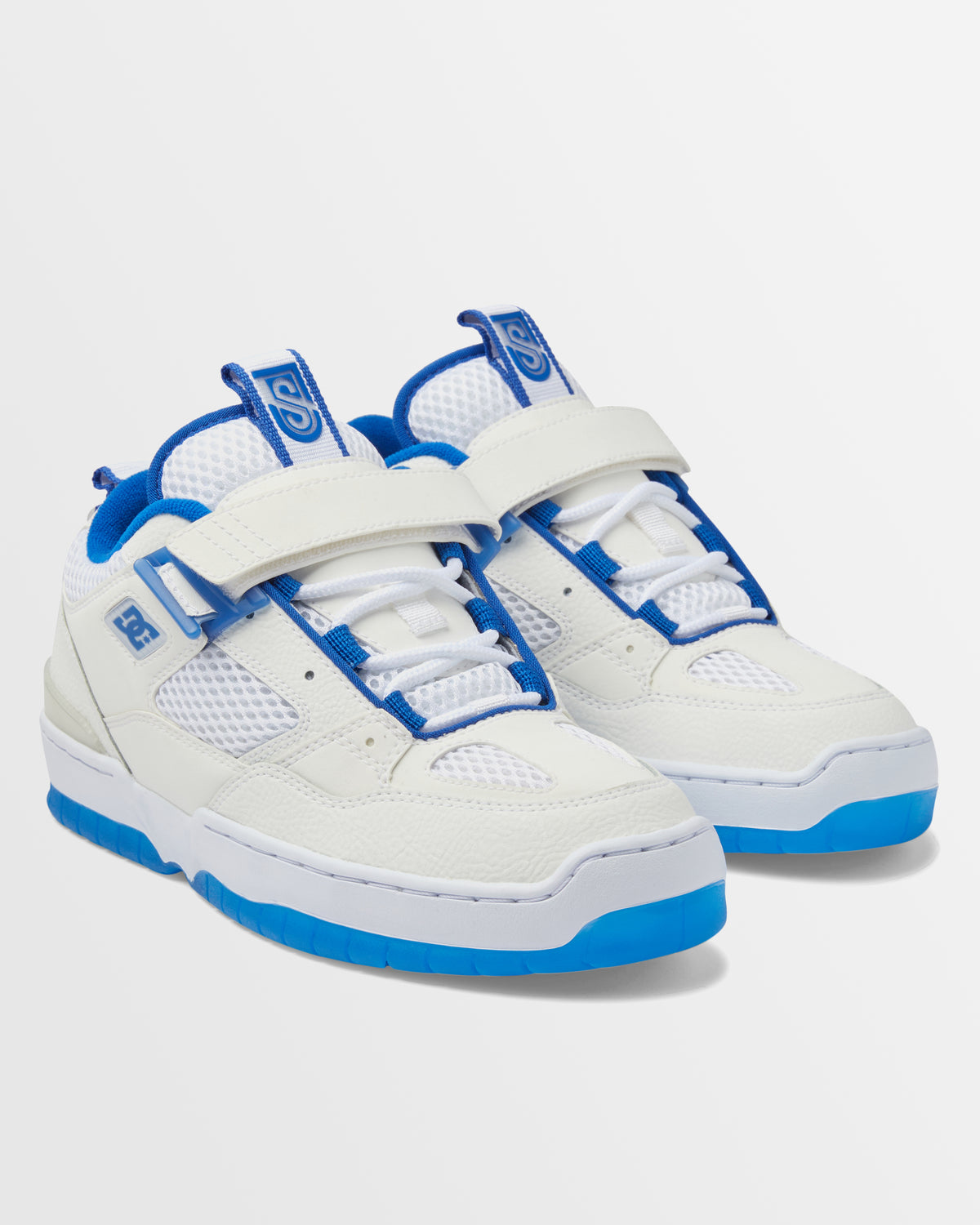 Mens JS 1 Shoes - WHITE/BLUE / 7 | DC Shoes