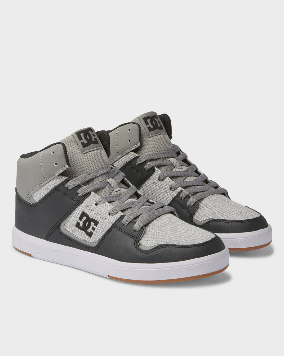 Mens DC Shoes High-Top Skate Shoes - DARK GREY/LIGHT GREY / 6 | DC Shoes