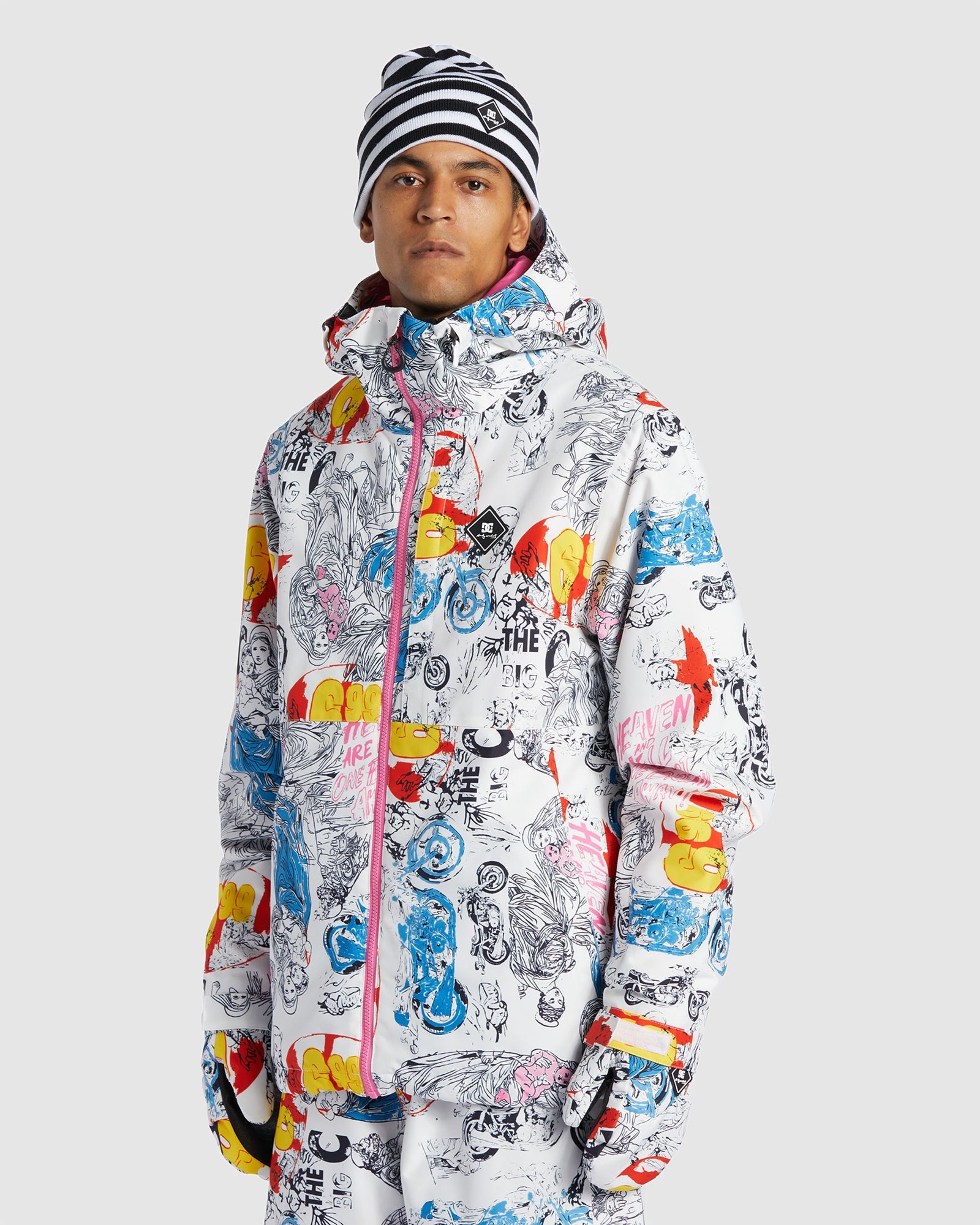 Silver snow jacket on sale