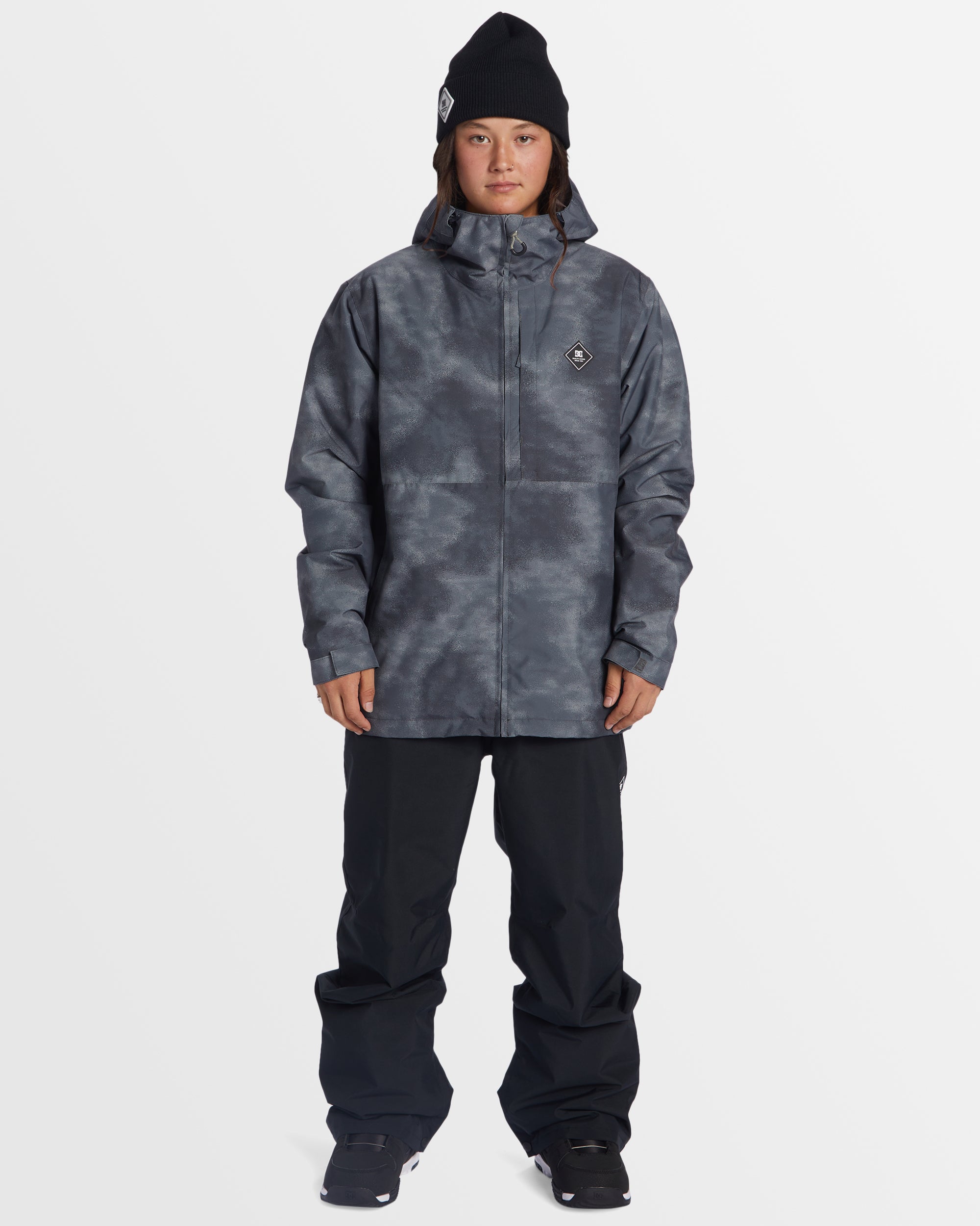 Men's Basis Print Snow Jacket
