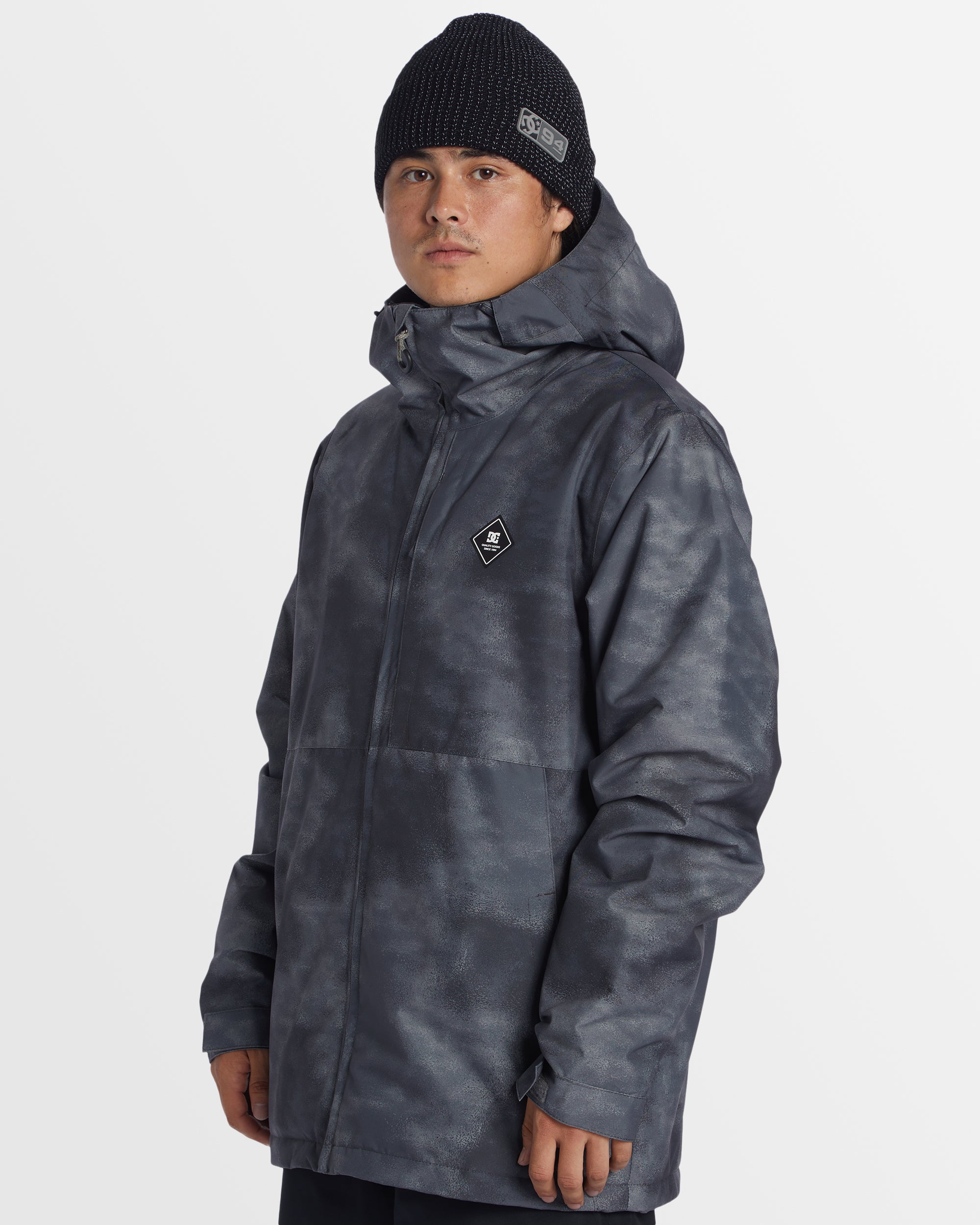 Men's Basis Print Snow Jacket