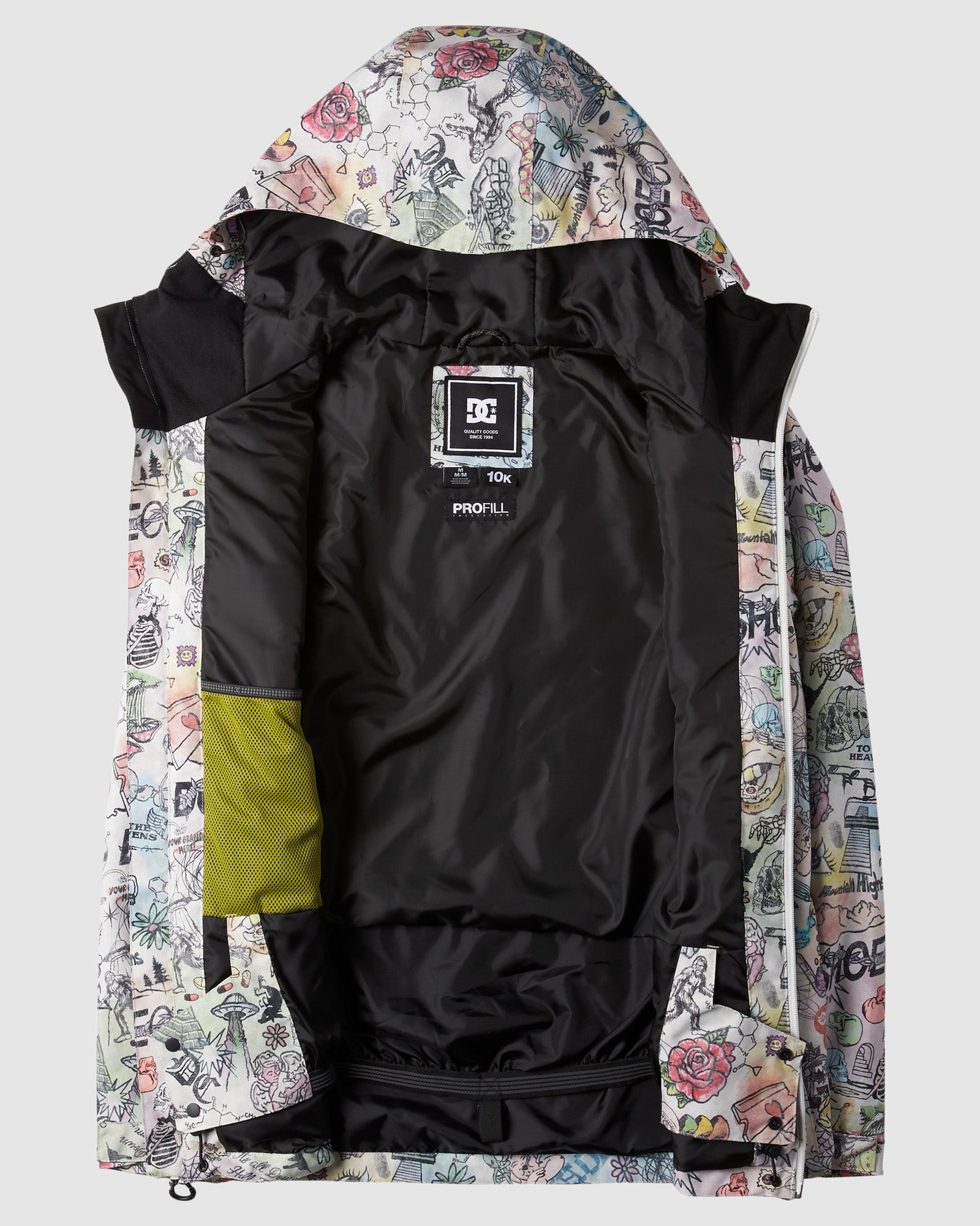 Men's Basis Print Snow Jacket