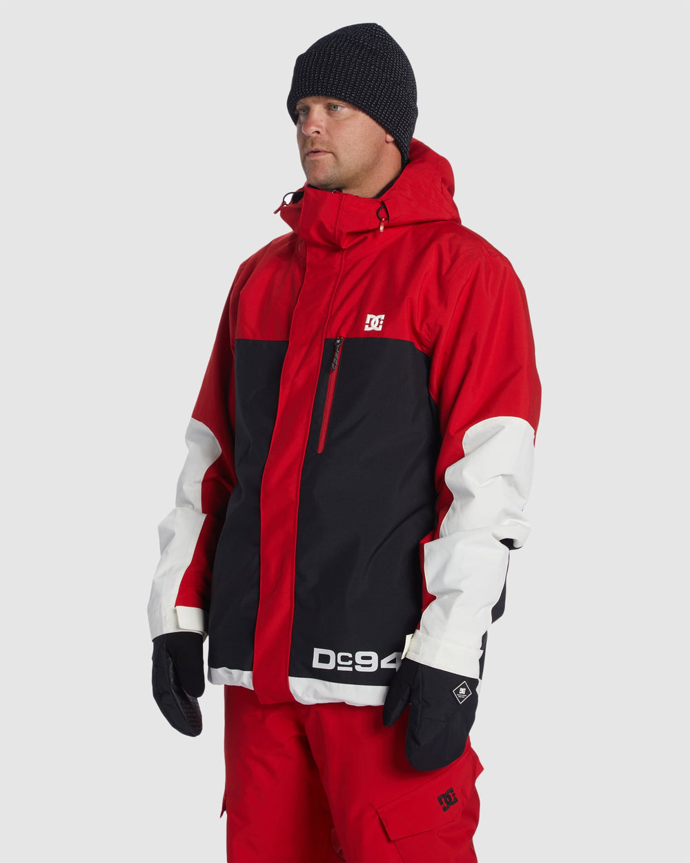 Men's Defiant Snow Jacket - BARBADOS CHERRY / XS | DC Shoes