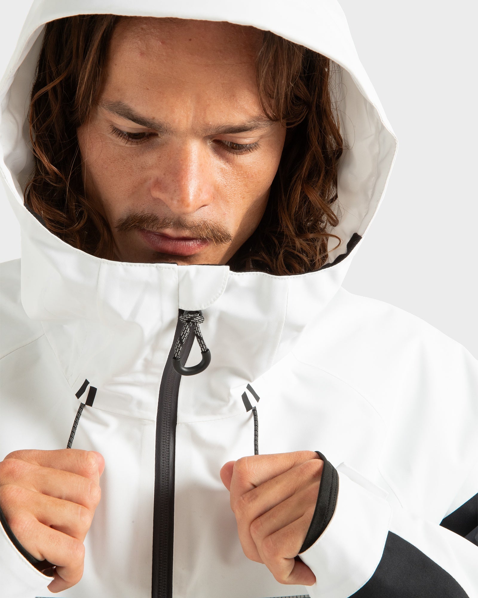 Mens Intel 30k Snow Jacket - WHITE/BLACK / S | DC Shoes
