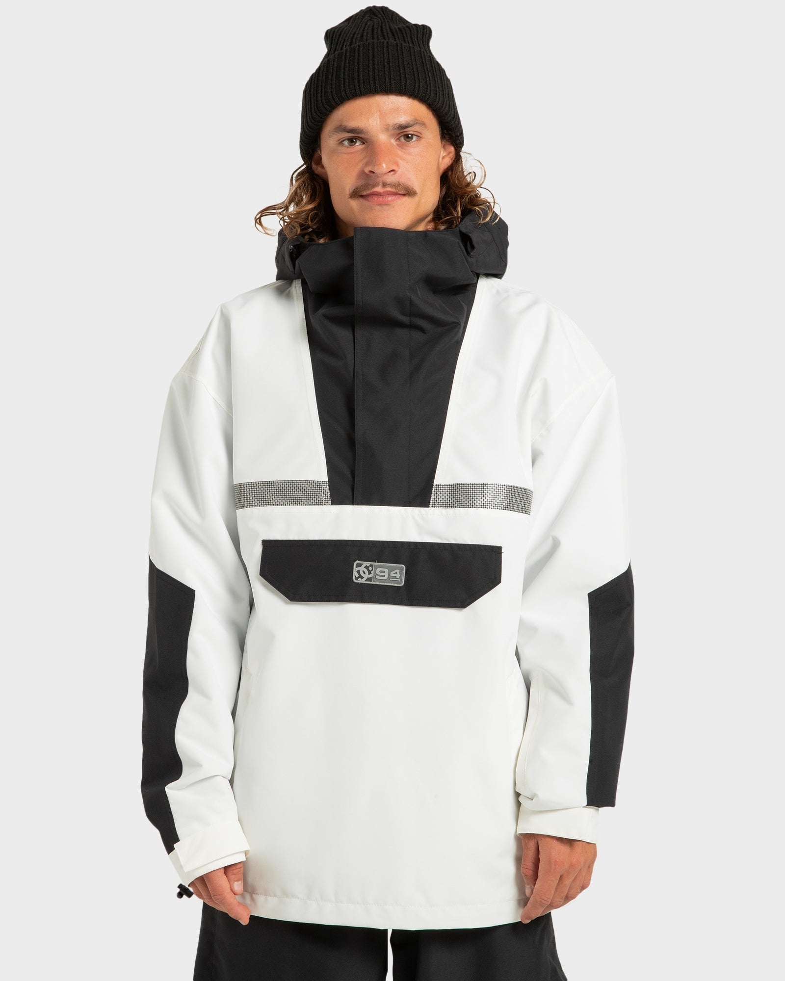 Mens DC-43 Anorak Snow Jacket - WHITE / S | DC Shoes