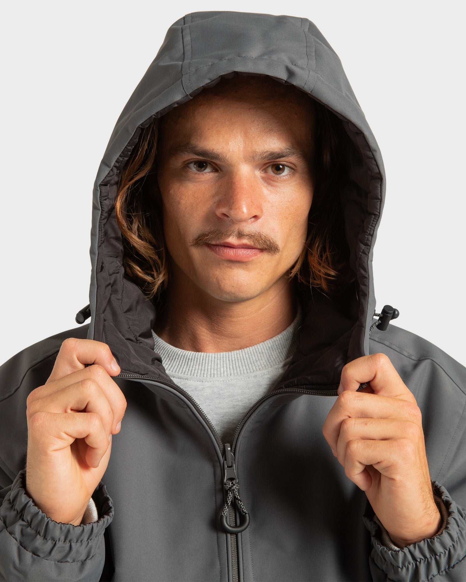 (I)1LDK 23AW Insulation Anorak グレー 3 Mens Nexus Reversible Anorak Insulated Jacket - MAGNET / S | DC Shoes