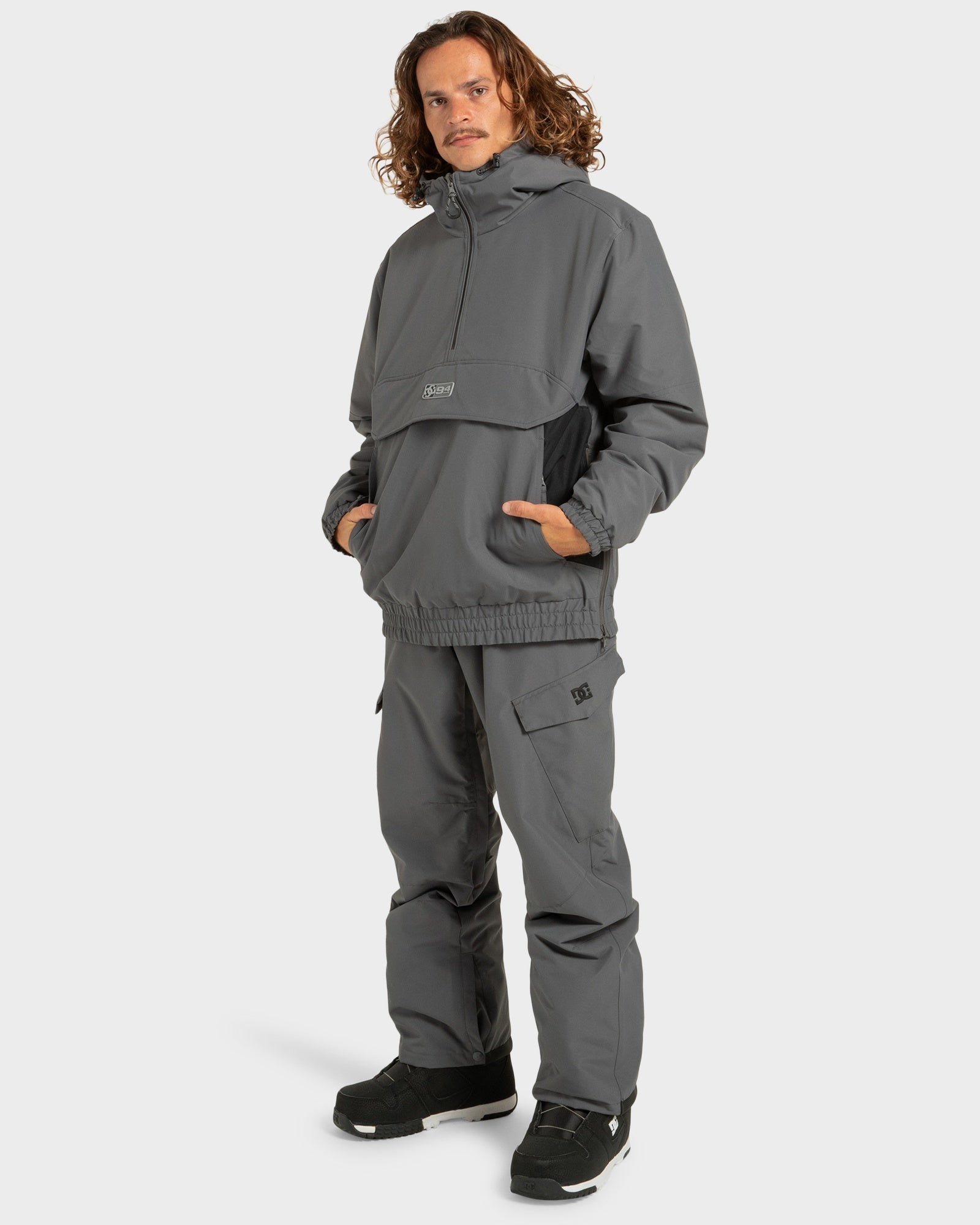 Mens Nexus Reversible Anorak Insulated Jacket - MAGNET / S | DC Shoes