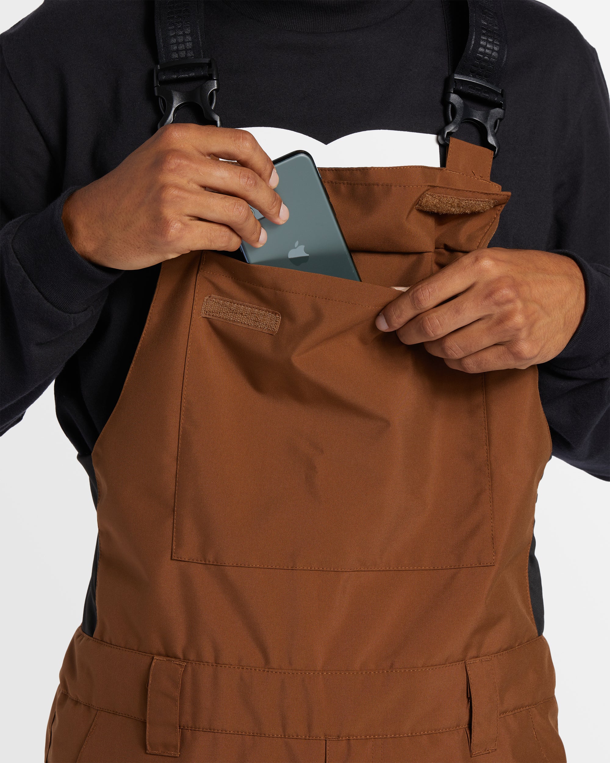 Mens Docile Snow Bib
