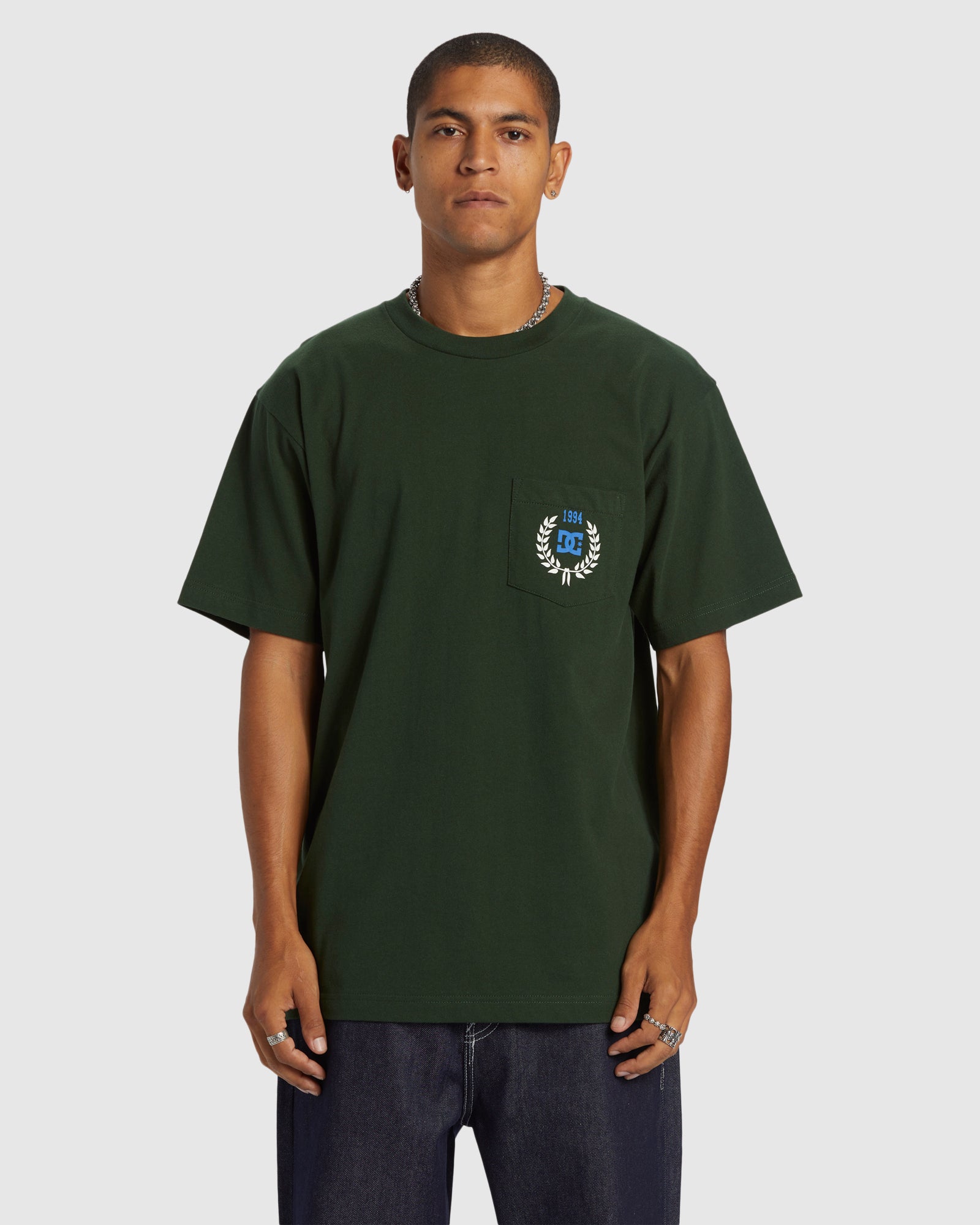 Mens Freshman Pocket Heritage Short Sleeve T-Shirt