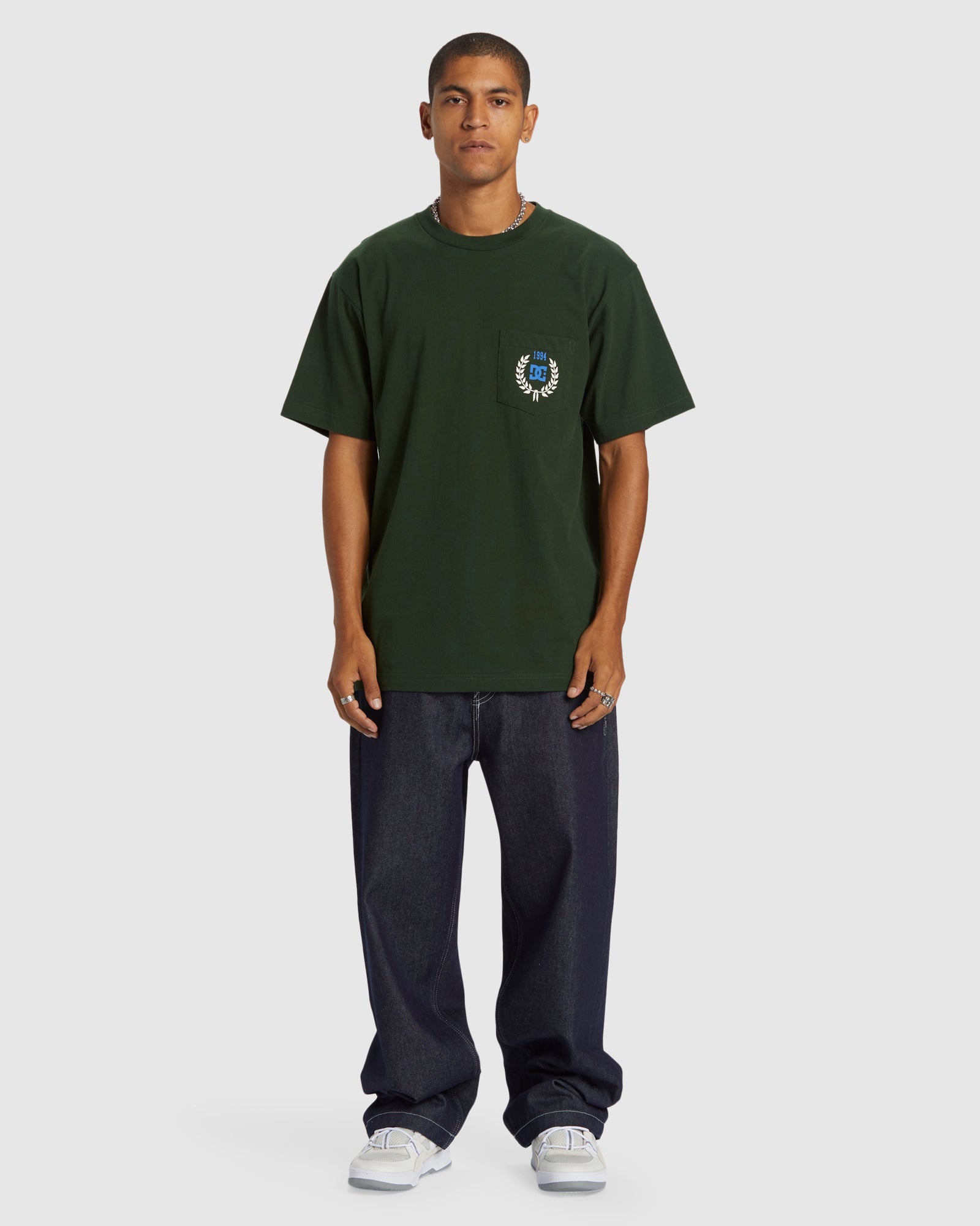 Mens Freshman Pocket Heritage Short Sleeve T-Shirt