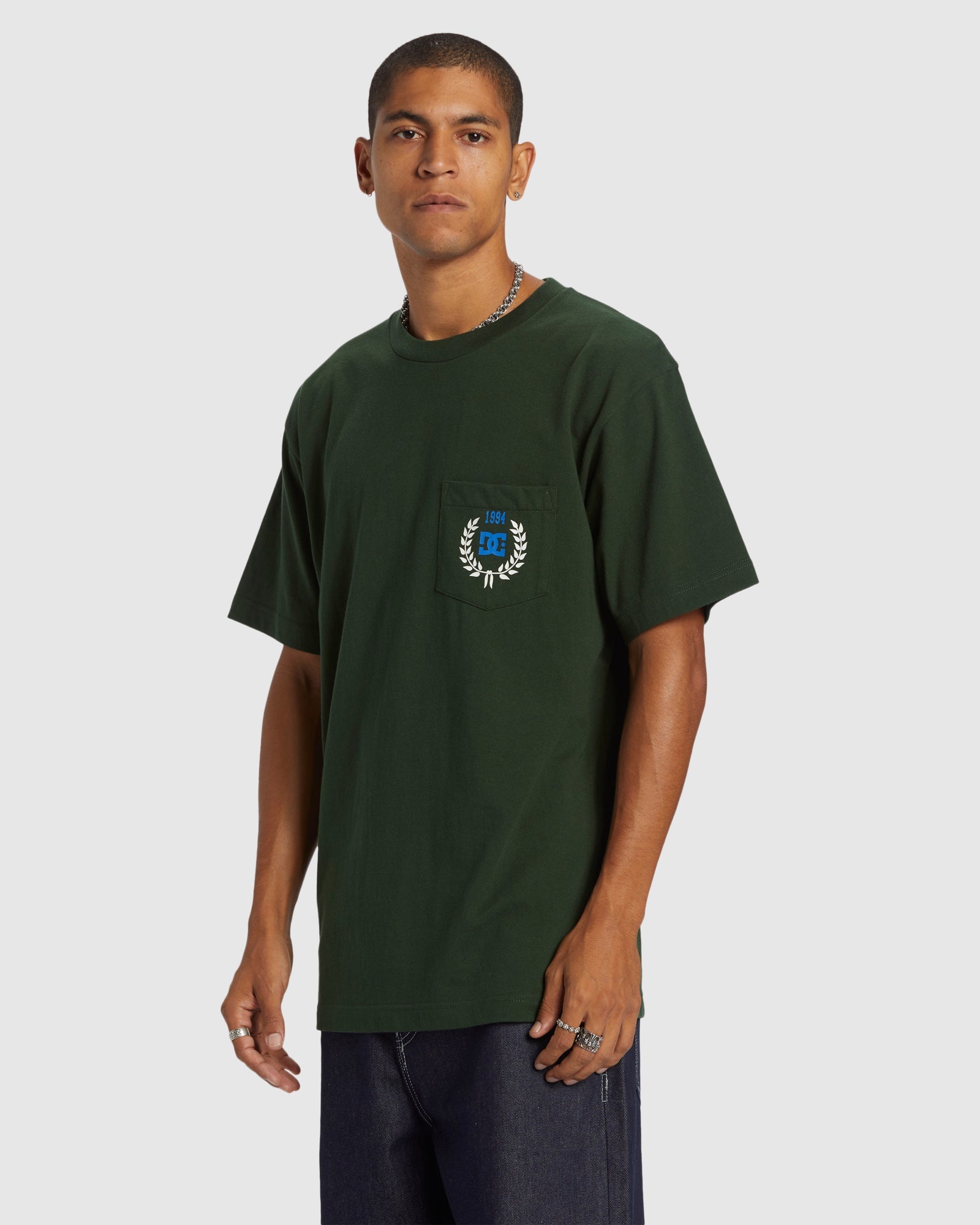 Mens Freshman Pocket Heritage Short Sleeve T-Shirt