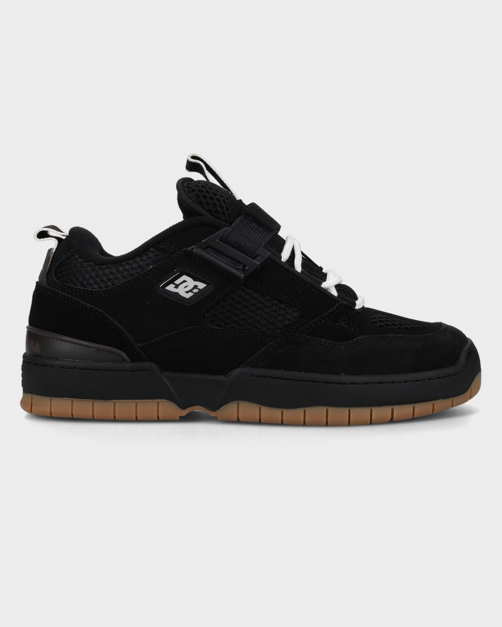 Mens JS 1 Skate Shoes - BLACK/BLACK/GUM / 7 | DC Shoes