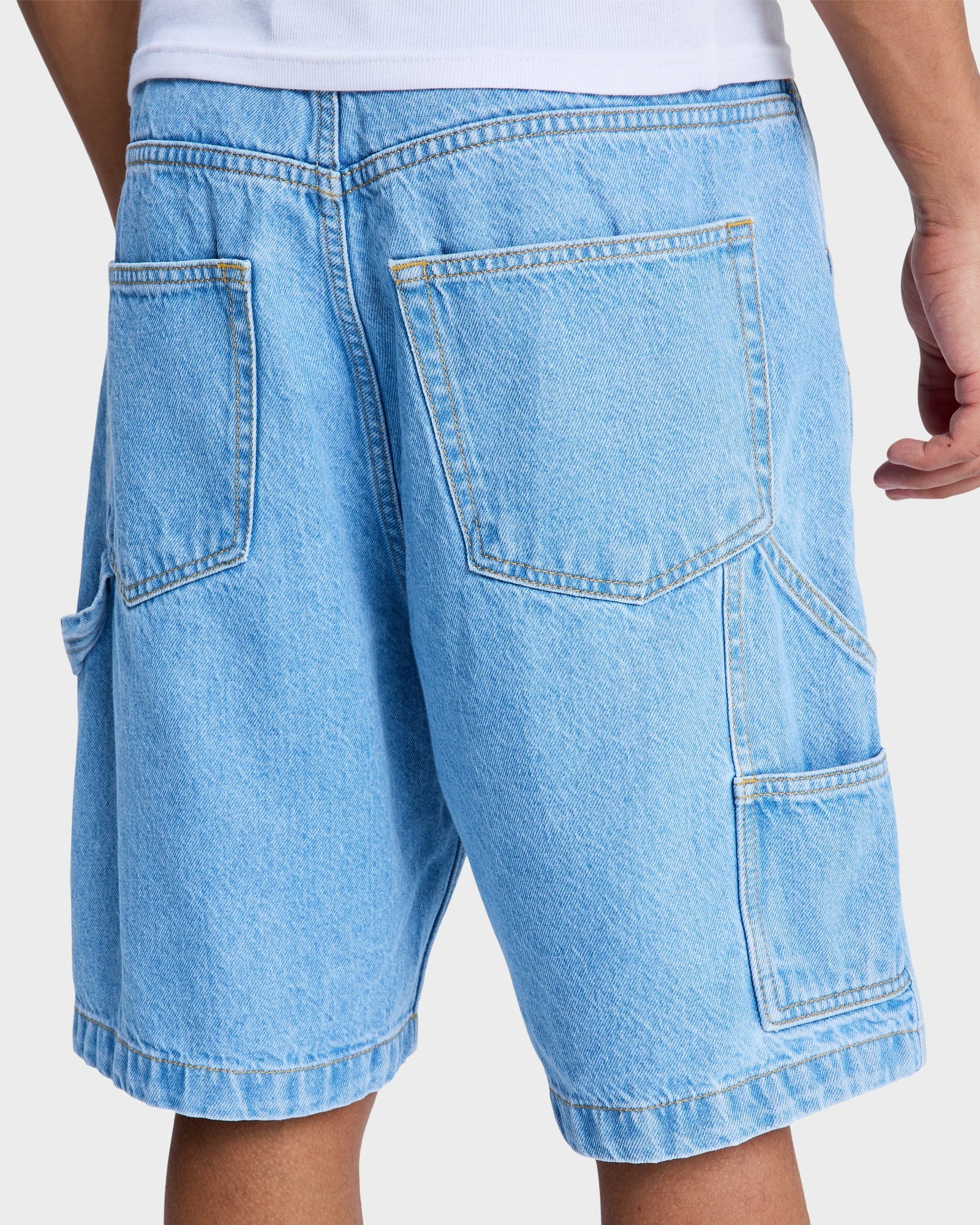 Mens Baggy Denim Carpenter Shorts - INDIGO LIGHT / 28 | DC Shoes