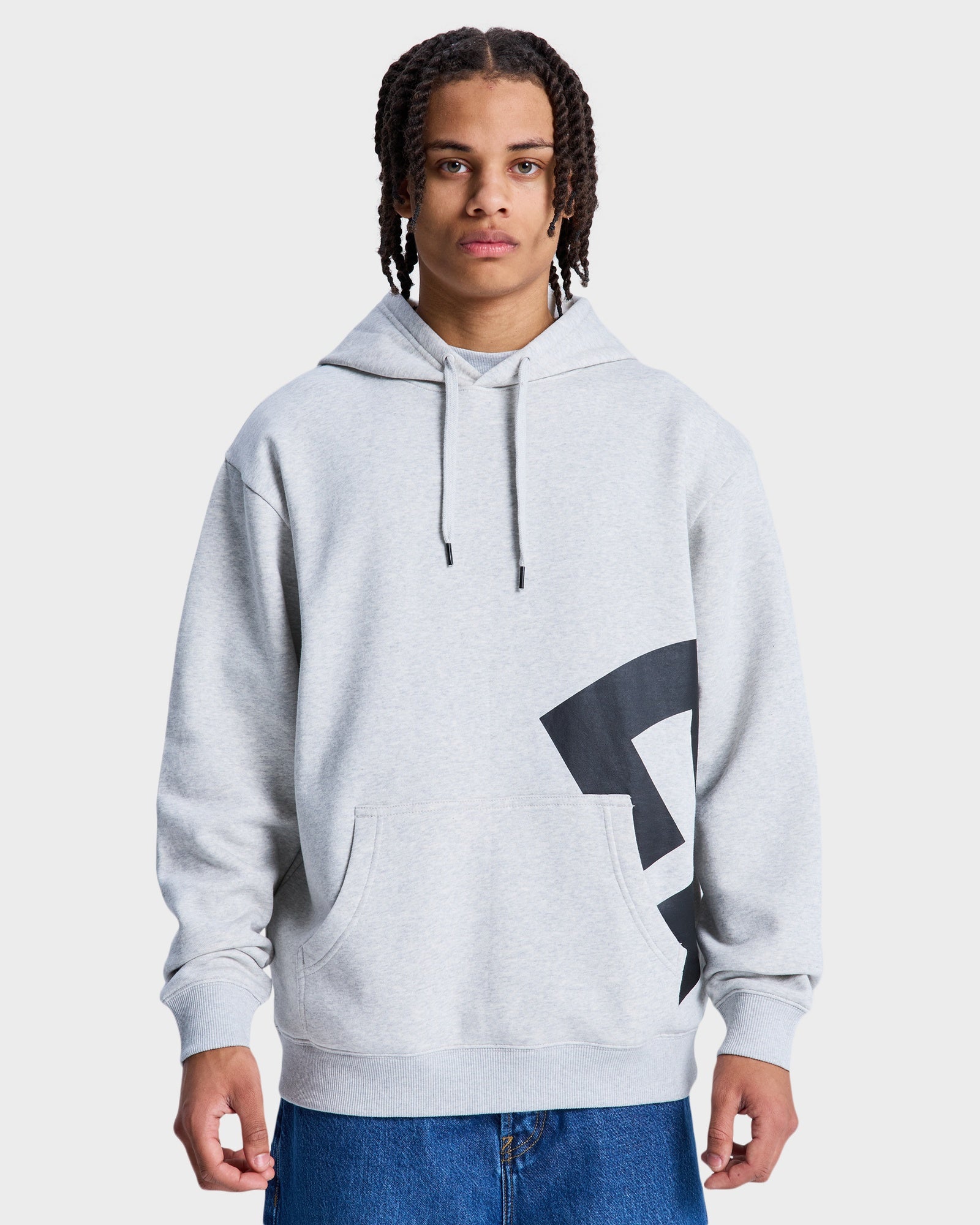 Mens Lanai Pullover Hoodie - LIGHT HEATHER GREY / S | DC Shoes