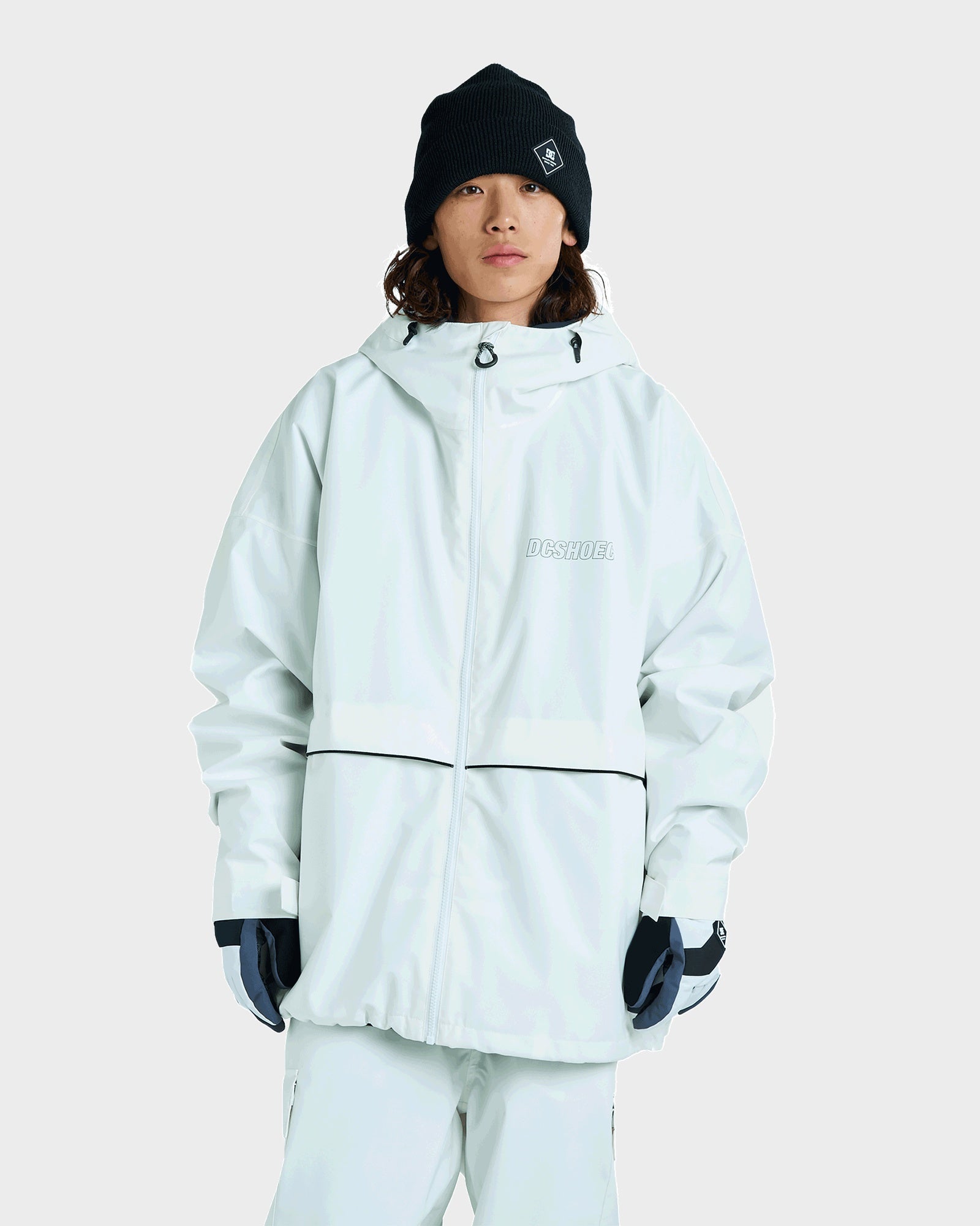 Mens Wide 10K Snow Jacket - WHITE / M | DC Shoes