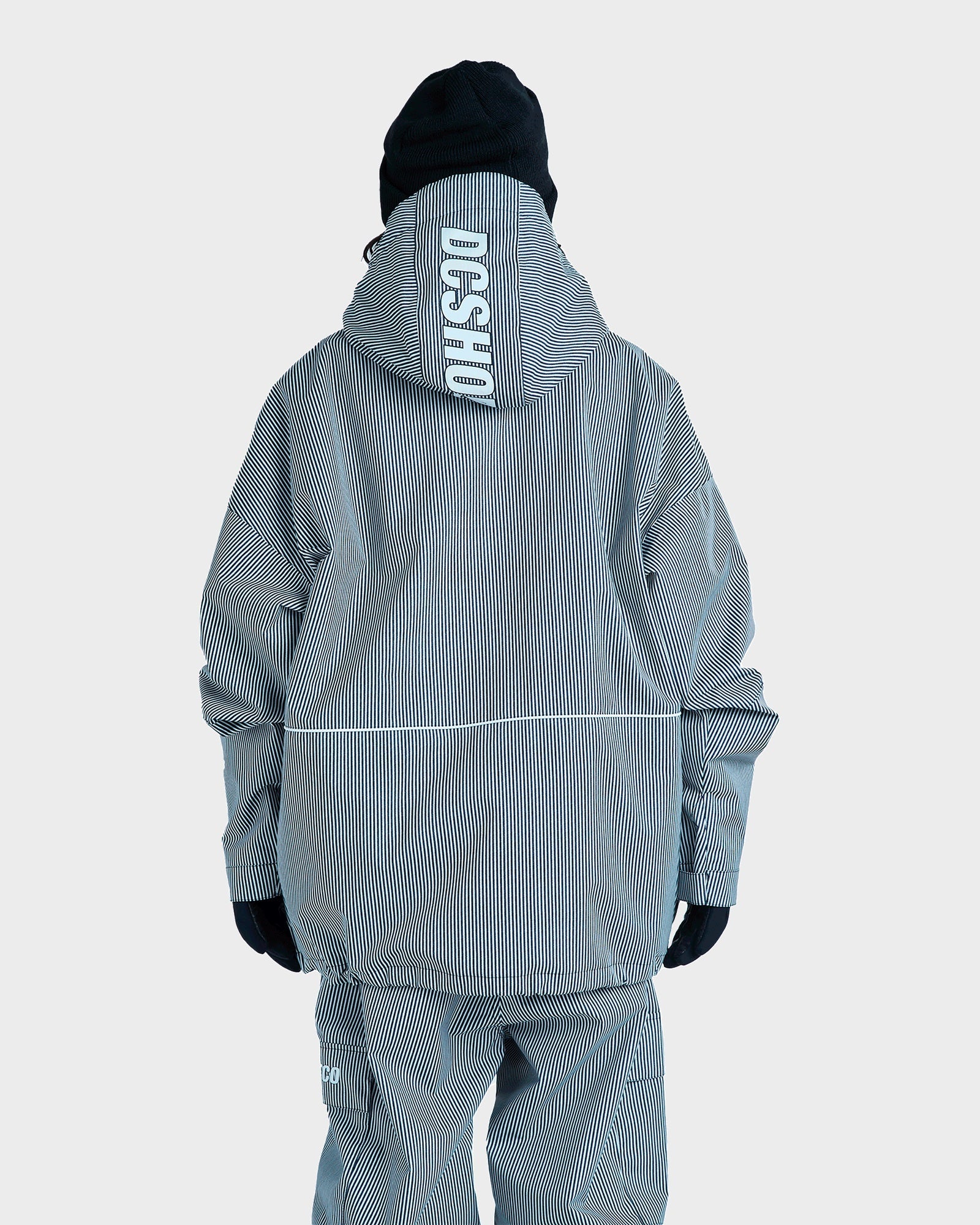 Mens Wide 10K Snow Jacket - HICKORY STRIPE / L | DC Shoes